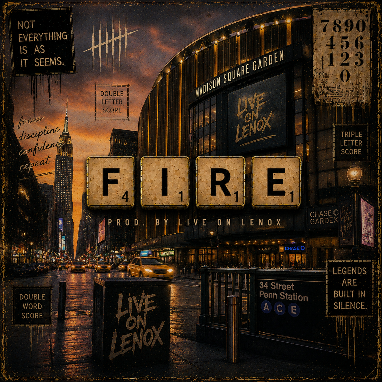 Fire cover art