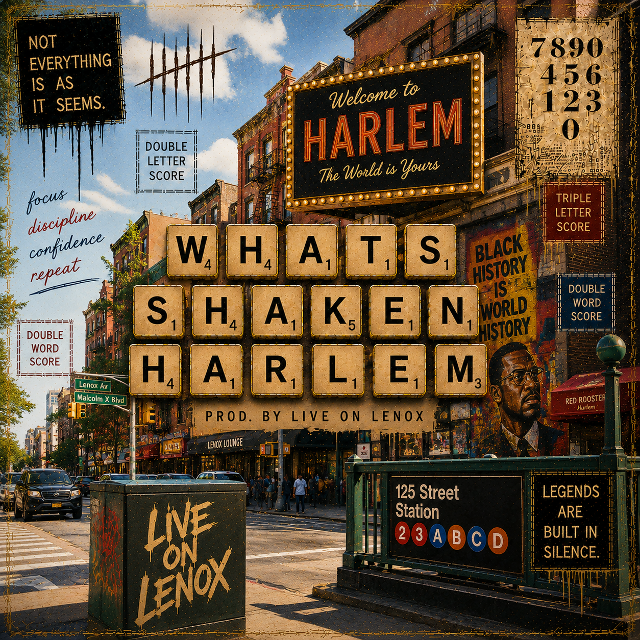 What's Shaken Harlem cover art
